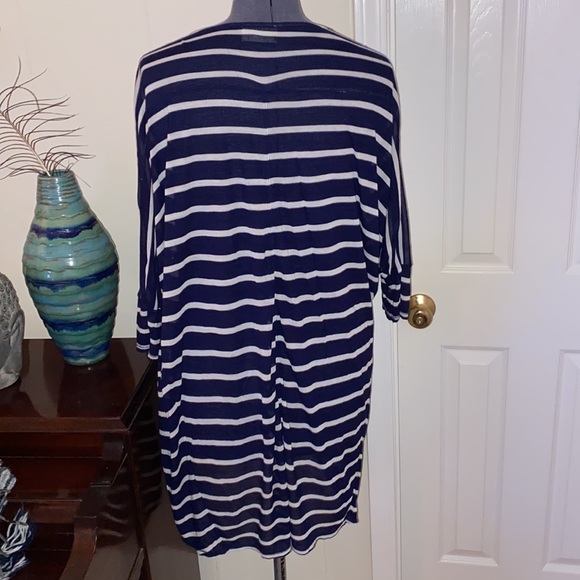 Zara Lightweight Stripe Coverup - Picture 5 of 10
